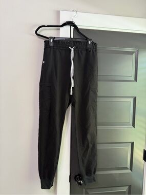Figs Black Lesage - Small Tall Jogger Scrub Pants